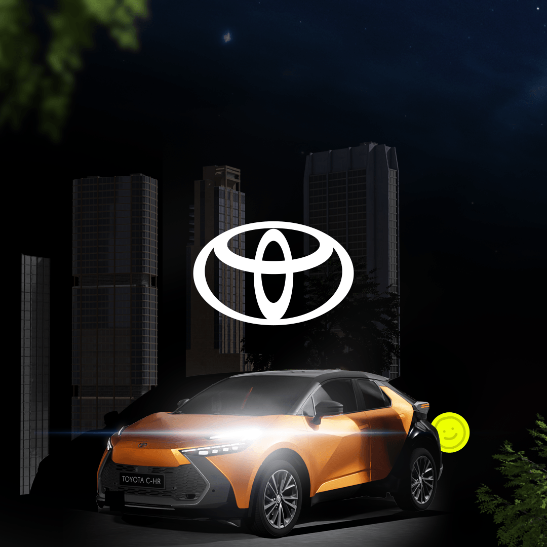 Toyota C-HR - 3DOOH Case Study